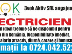 Angajam  electricieni cu experienta